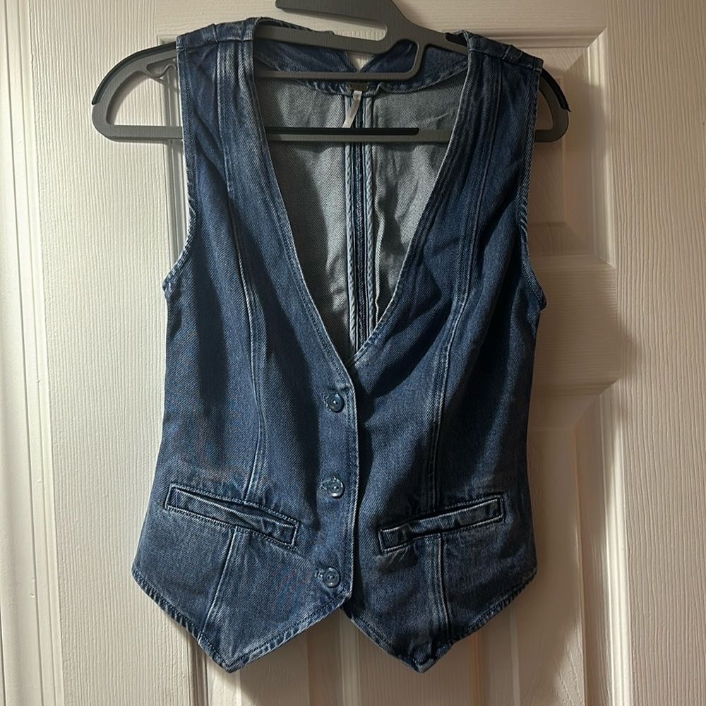 Denim vest